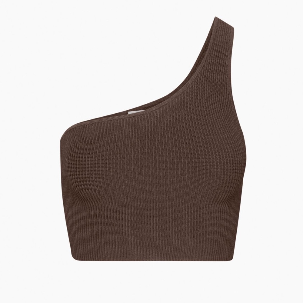 Sculpt knit one shoulder top